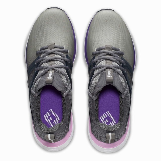 2023 FootJoy Women's HyperFlex Lace Golf Shoes Ladies' Spiked Golf Shoes