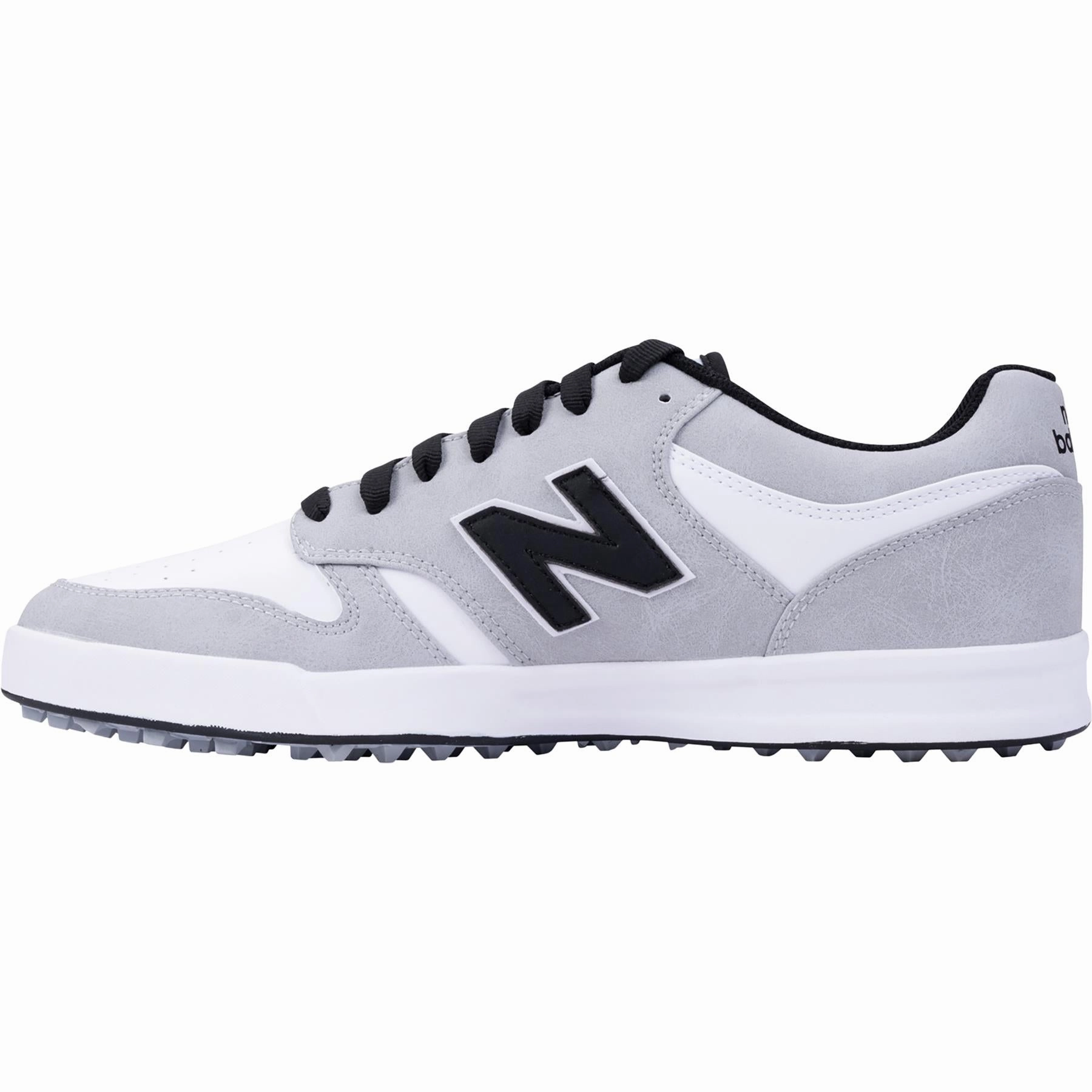 480 Waterproof Spikeless Golf Shoes Light Grey New Balance Men's Golf Footwear