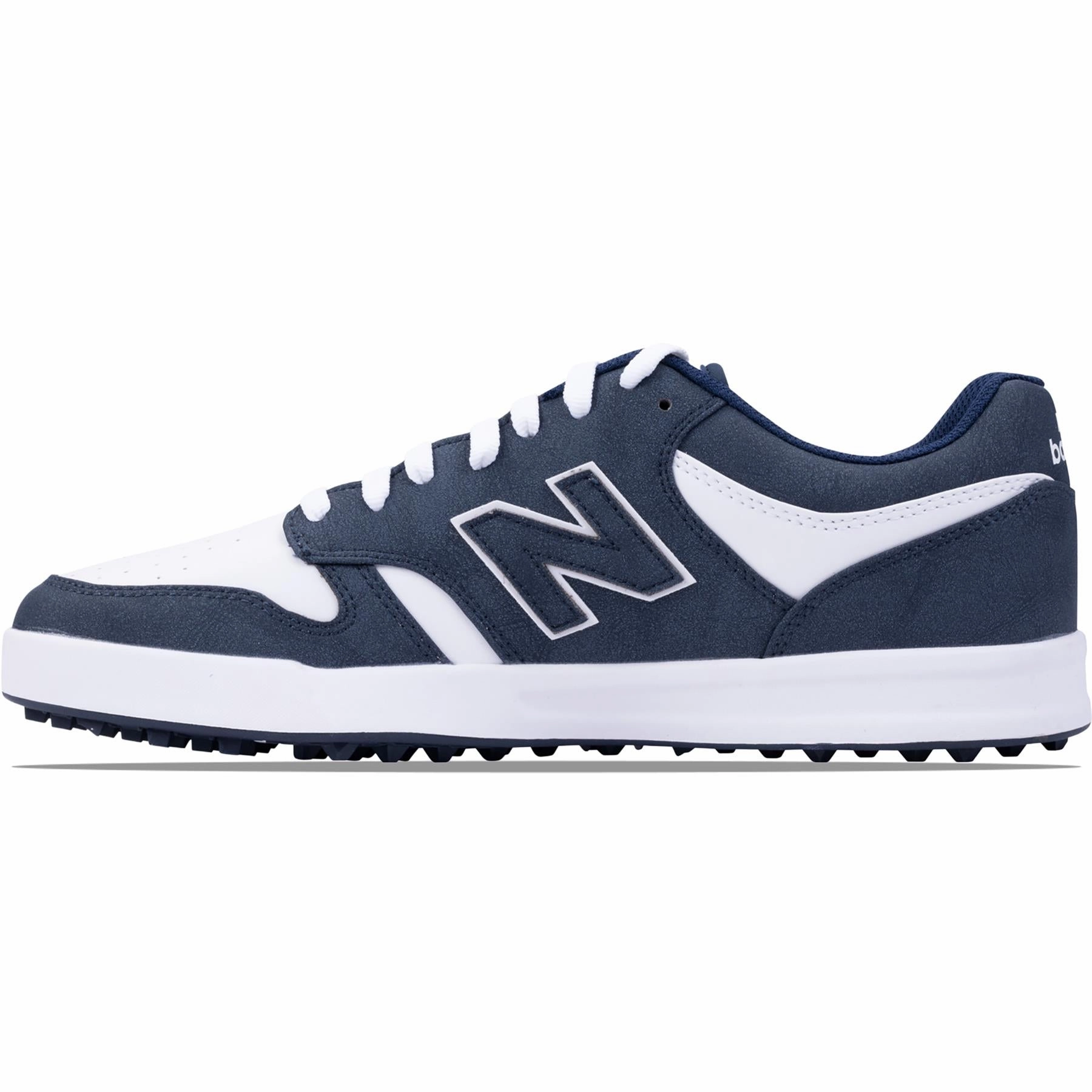 480 Waterproof Spikeless Golf Shoes Navy/White New Balance Men's Golf Footwear
