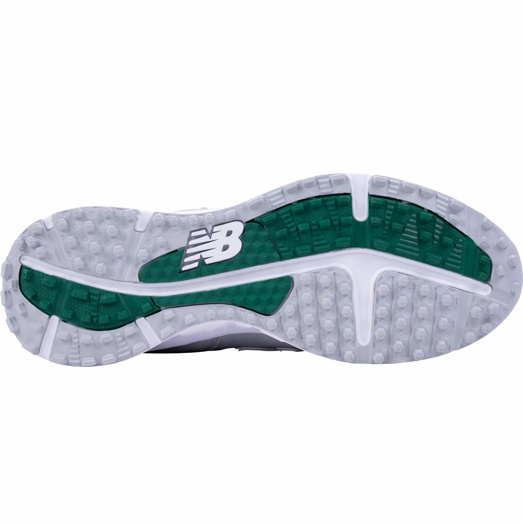 997 Waterproof Spikeless Golf Shoes Grey/Green New Balance Men's Golf Footwear