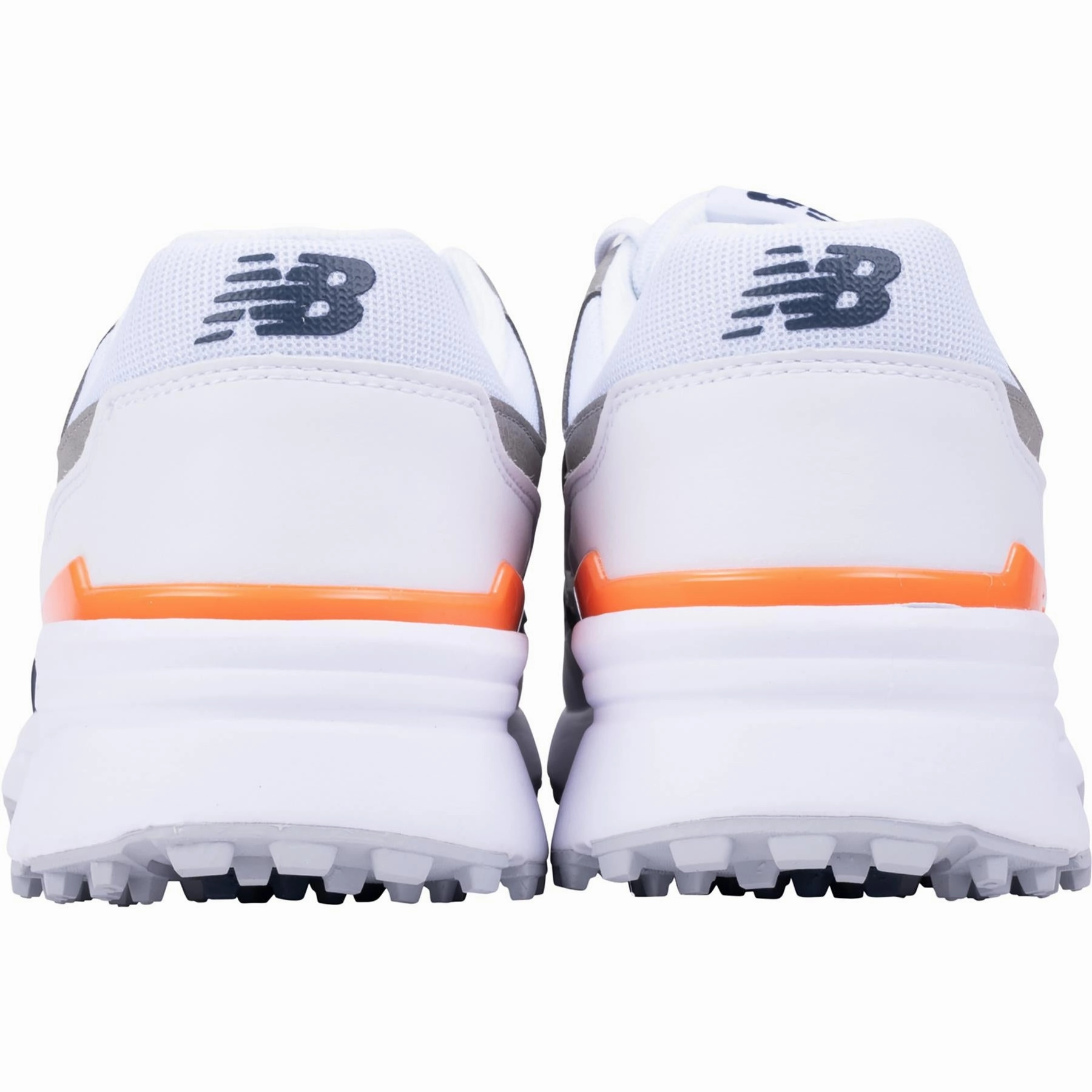 997 Waterproof Spikeless Golf Shoes Grey/White New Balance Men's Golf Footwear