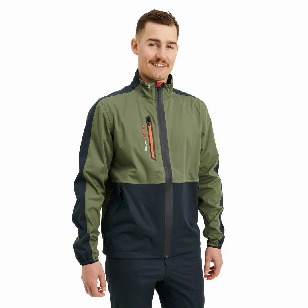 Abacus Mens Bounce Golf Rain Jacket Abacus Men's Clothing