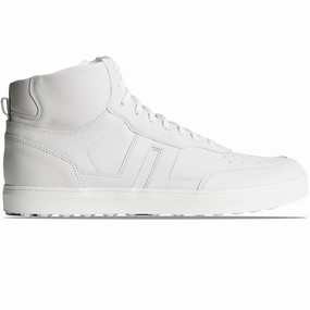 Ace High-Top Golf Shoes White Premium J.Lindeberg menswear