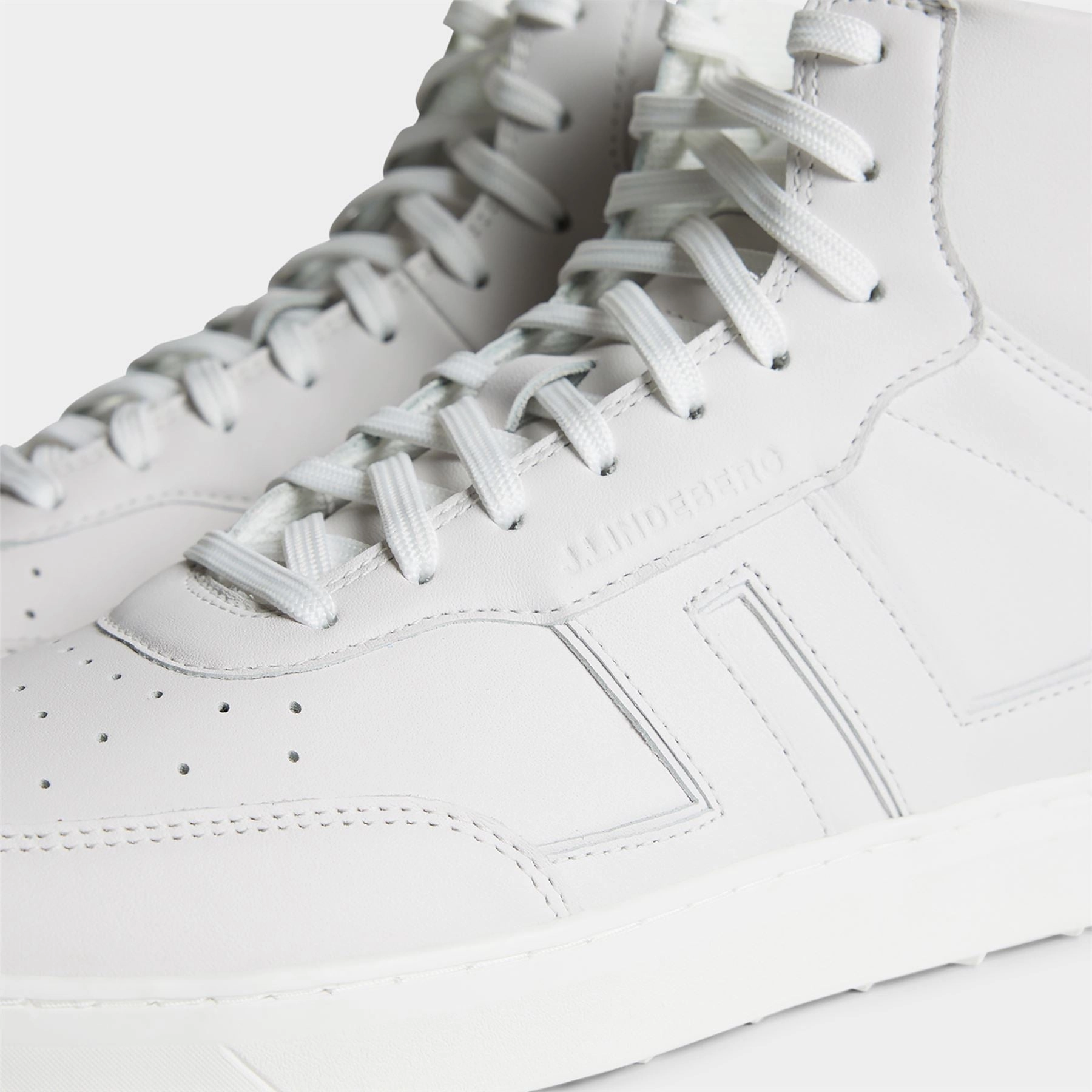 Ace High-Top Golf Shoes White J.Lindeberg Golfwear for Men
