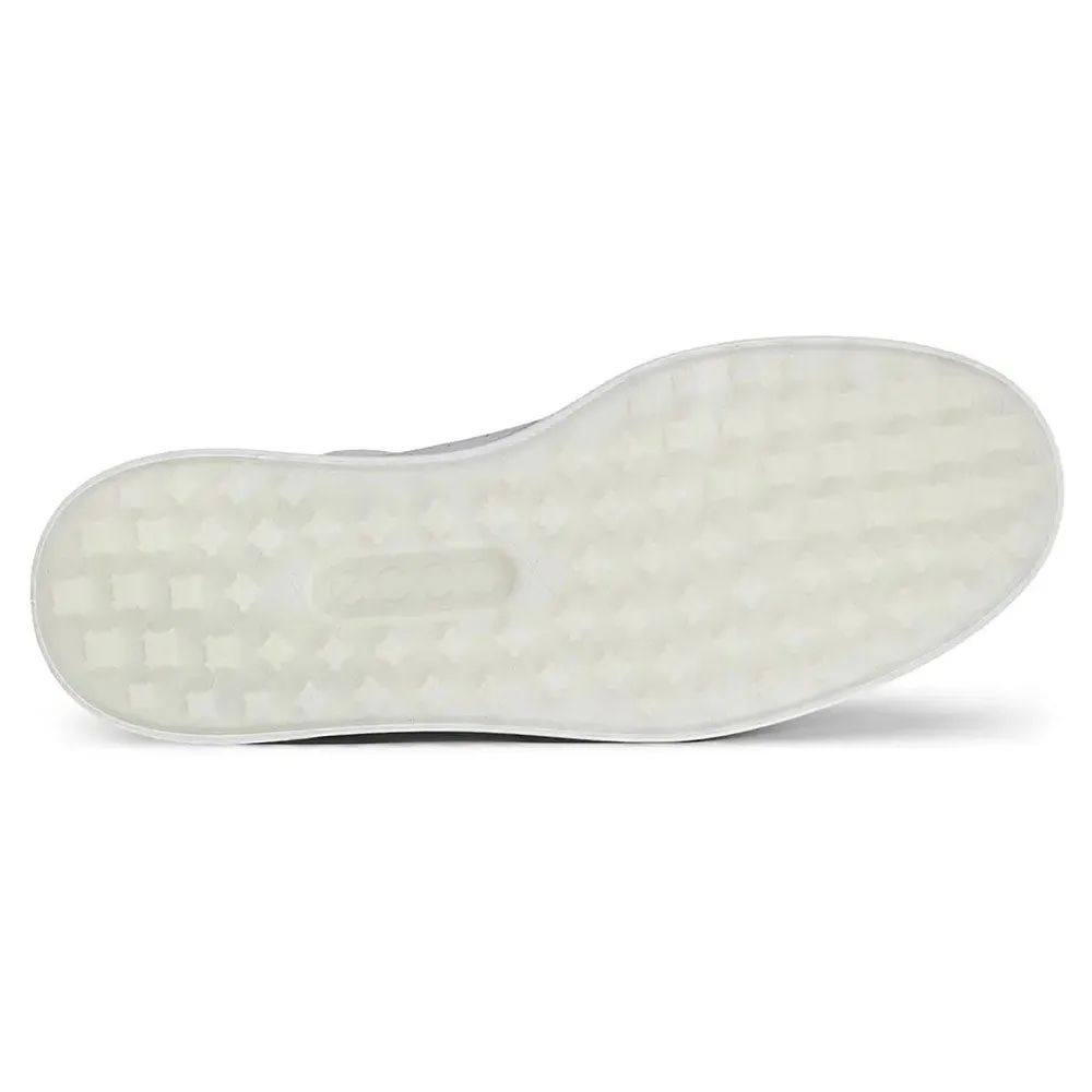 Traction Sole Shoes, Classic Athletic Look, Flexible Training Shoes ECCO Street 720 Spikeless Golf Shoes White/Black/Gravel - SS24 Men