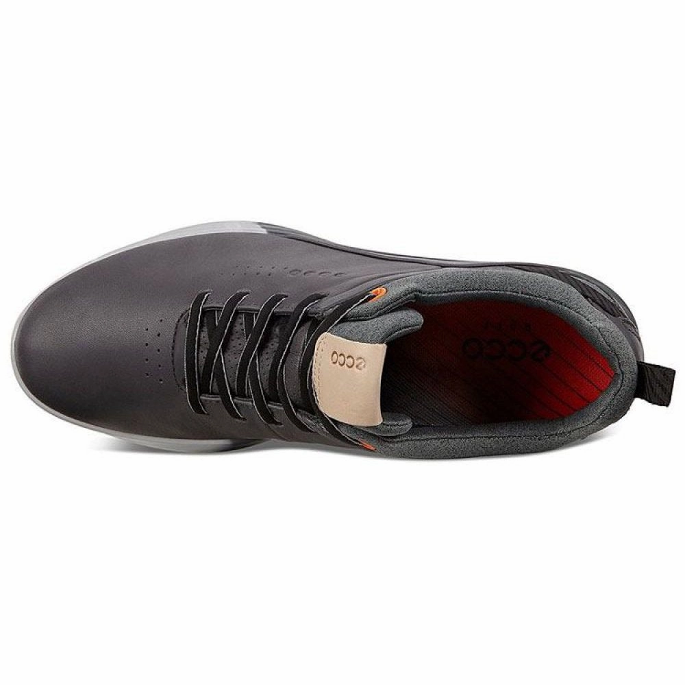 Ecco S-Three Golf Shoes 102904 Molded Footbed Shoes, Futuristic Shoes