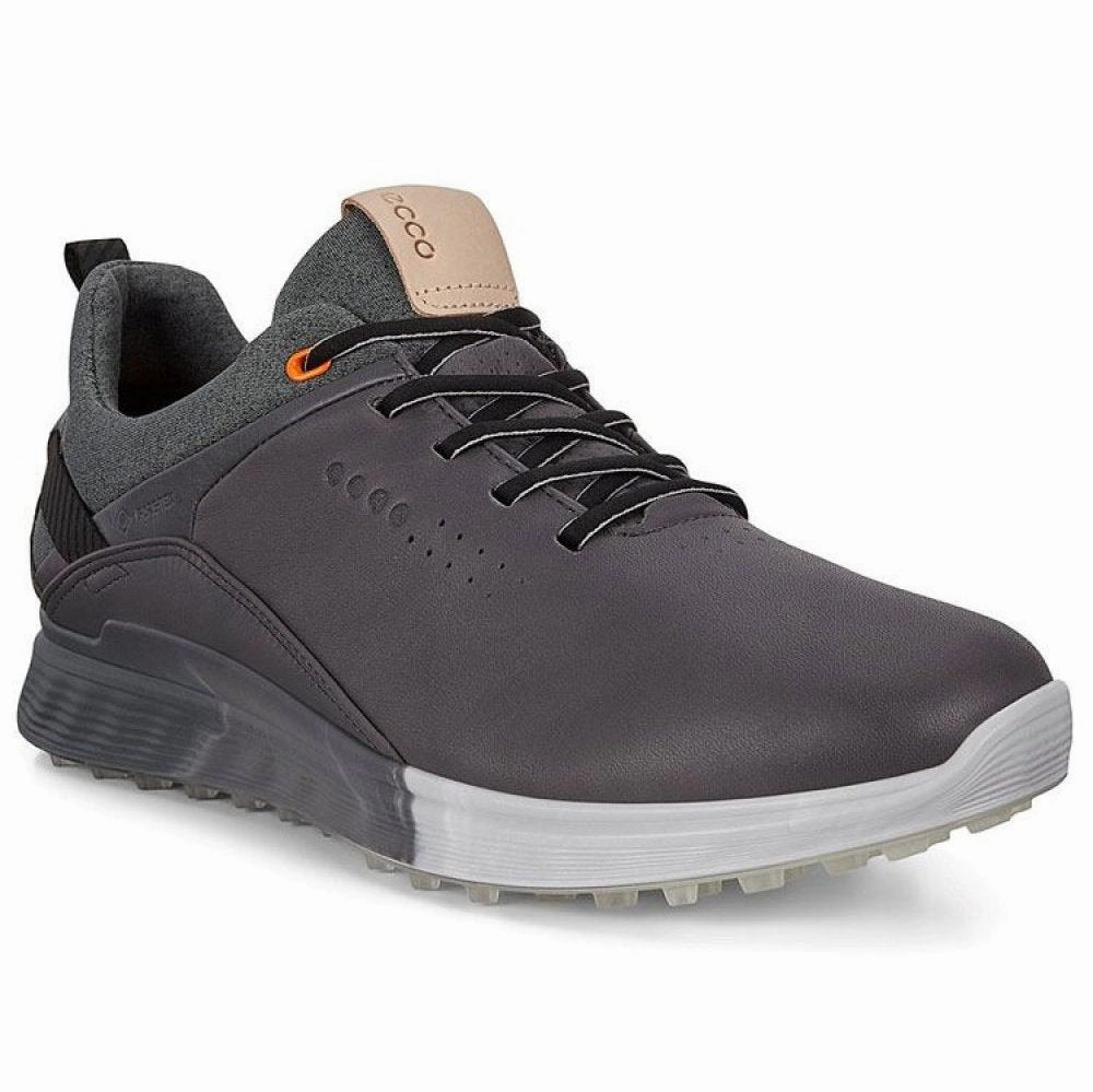 High Top Sneakers Ecco S-Three Golf Shoes 102904 Seamless Upper Shoes