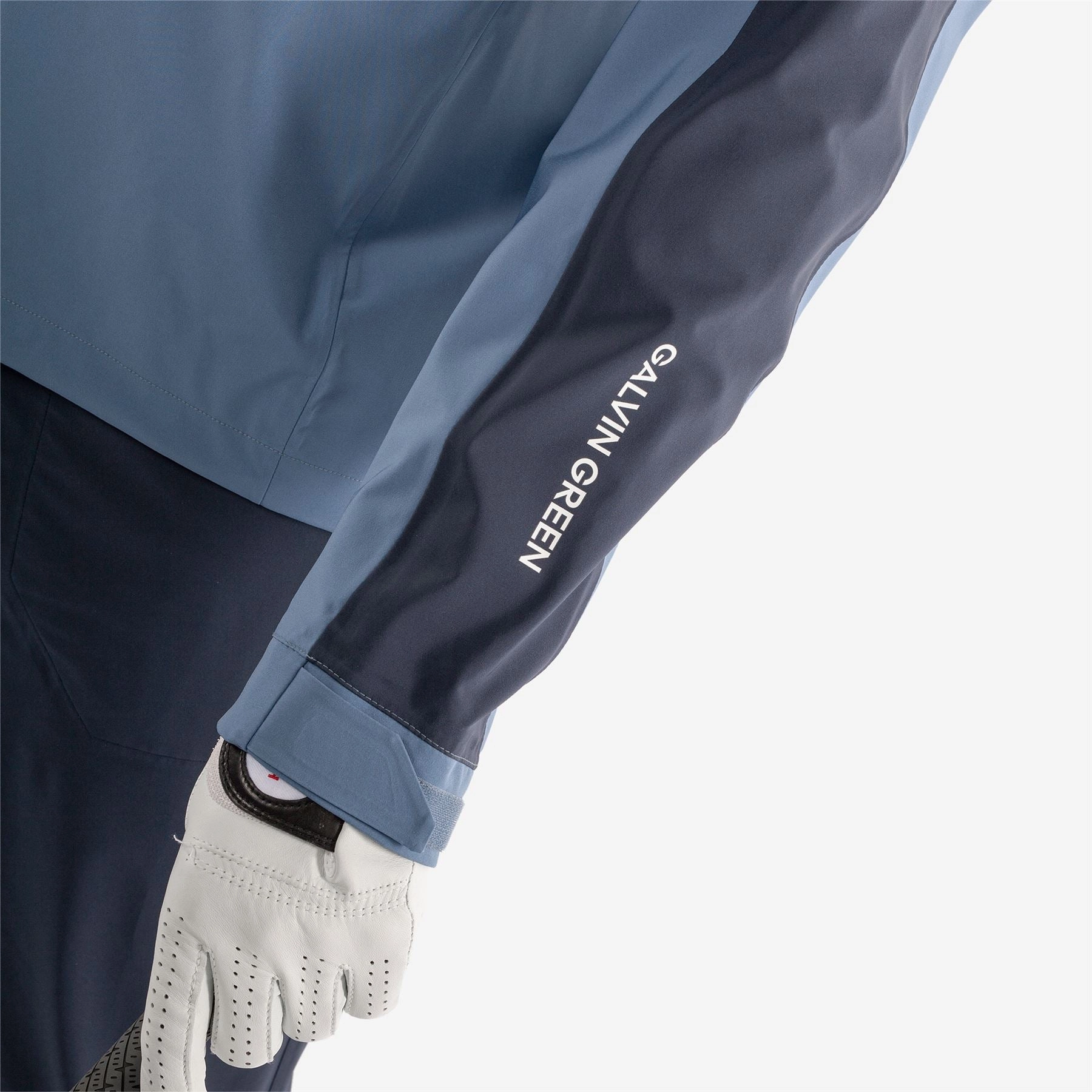 Adam PERTEX Waterproof Jacket Moonlight Blue/Navy Galvin Green Men's Apparel
