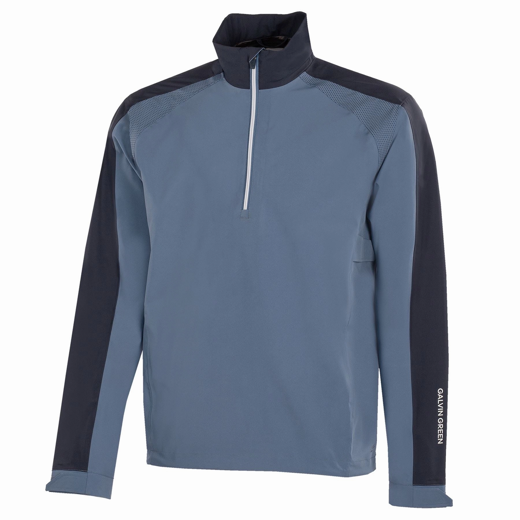 Adam PERTEX Waterproof Jacket Moonlight Blue/Navy Galvin Green Men's Apparel