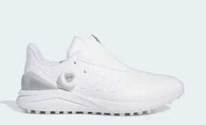 Adidas Solarmotion BOA 24 Spikeless Golf Shoes - Cloud White / Silver Metallic women's boa golf shoes