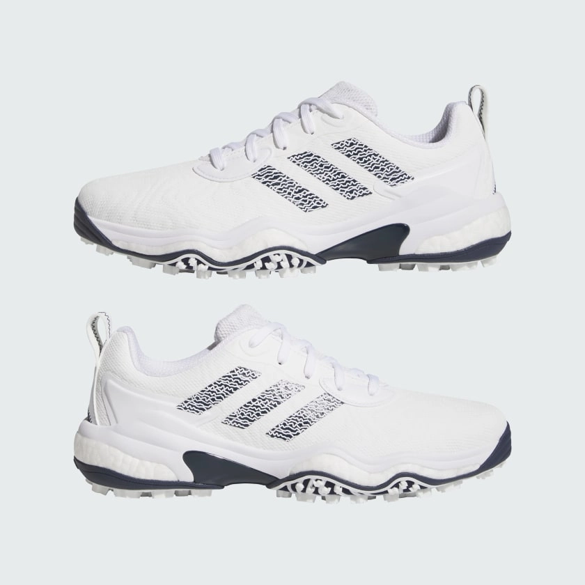 Adidas Codechaos 25 Spikeless Golf Shoes - White Men's Spikeless Golf Shoes