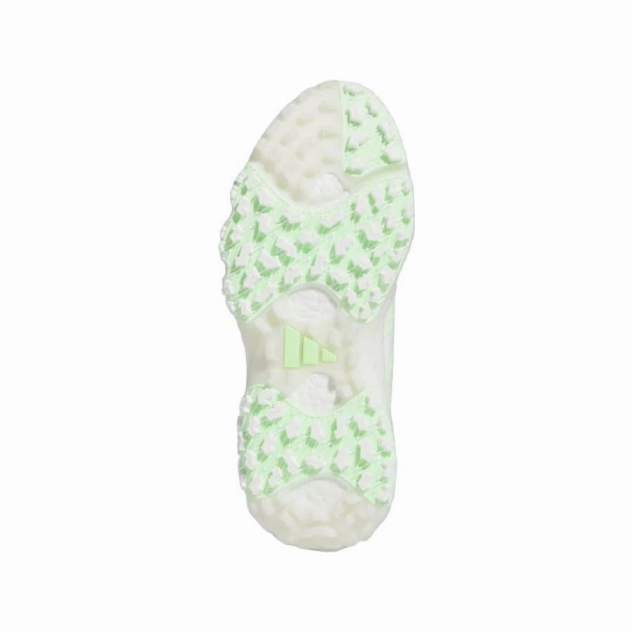Adidas Codechaos Ladies 2022 Spikeless Shoes - White/Lime Women's Spikeless Golf Shoes
