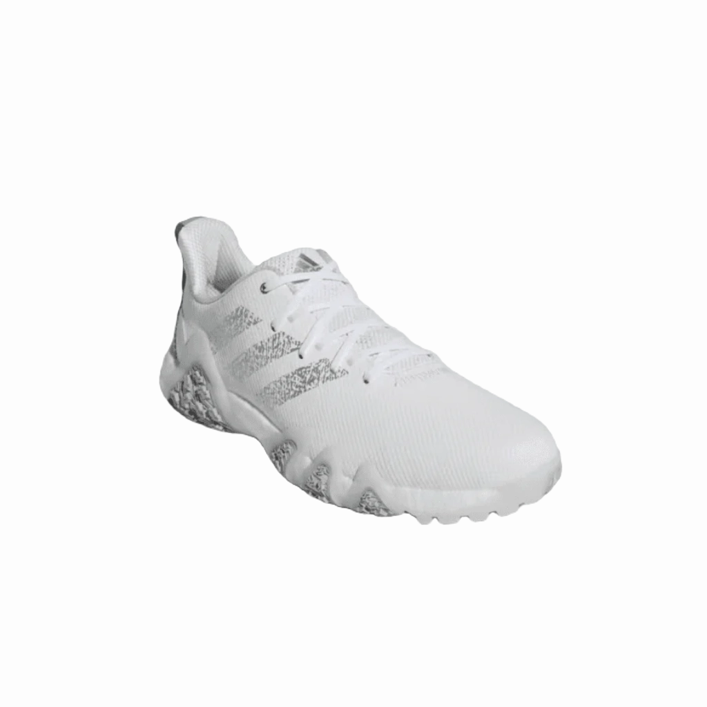 Adidas Codechaos Men's 2022 Spikeless Shoes - Cloud White Men's Spikeless Golf Shoes