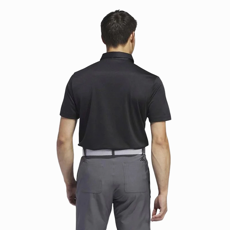 Adidas Core Chest Stripe Polo Shirt - Black Adidas Men's Performance Gear