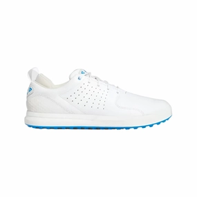 Adidas Flopshot Men's Spikeless Golf Shoes - White Mens spikeless golf shoes