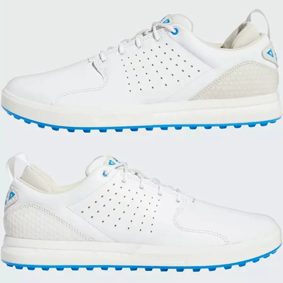 Adidas Flopshot Men's Spikeless Golf Shoes - White Men's Spikeless Golf Shoes