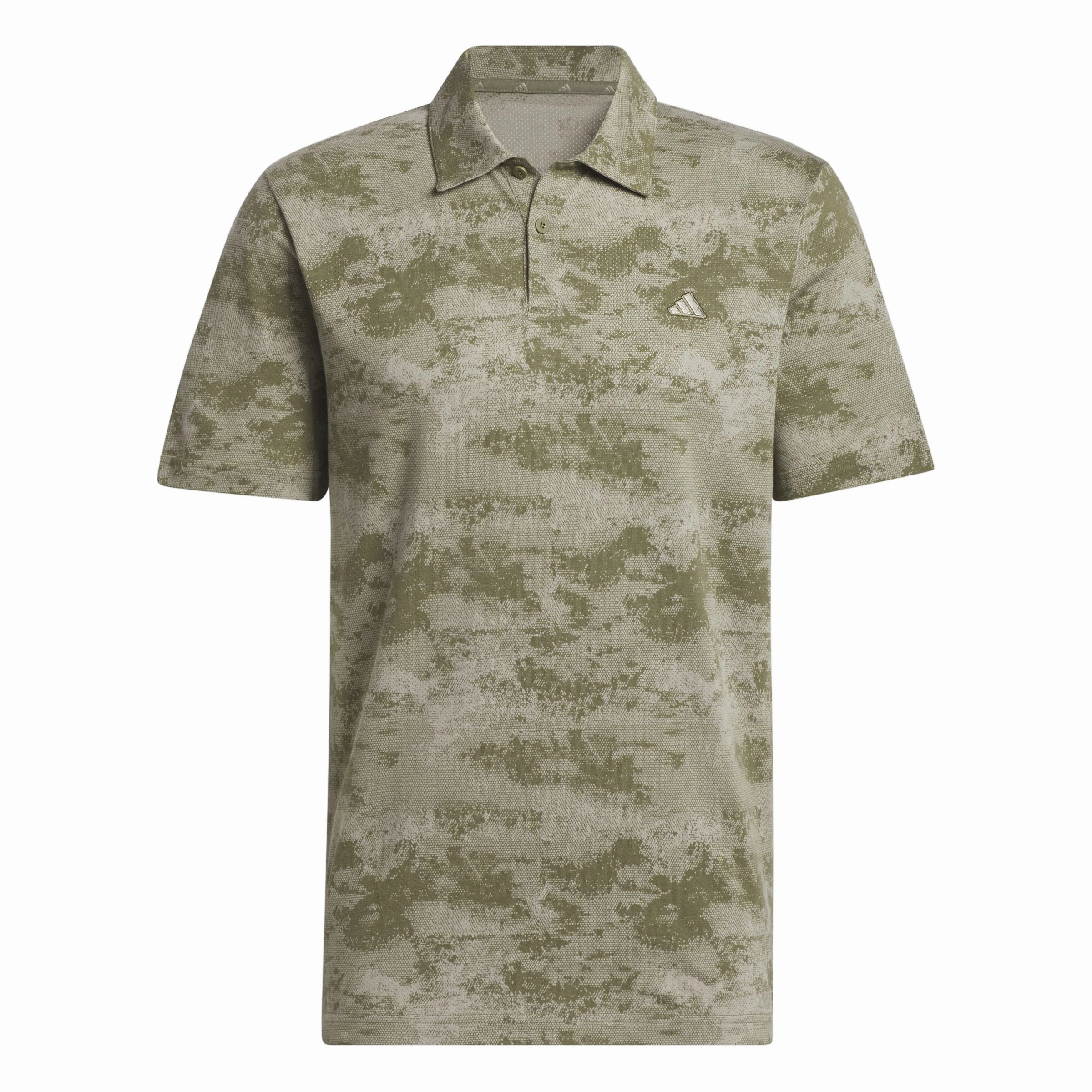 Adidas Go-To Printed Mesh Polo Shirt Adidas Men's Performance Gear