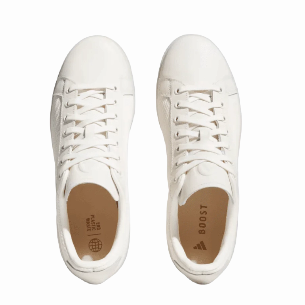 Adidas Go-To Spikeless 1 Golf Shoes - White Men's Spikeless Golf Shoes