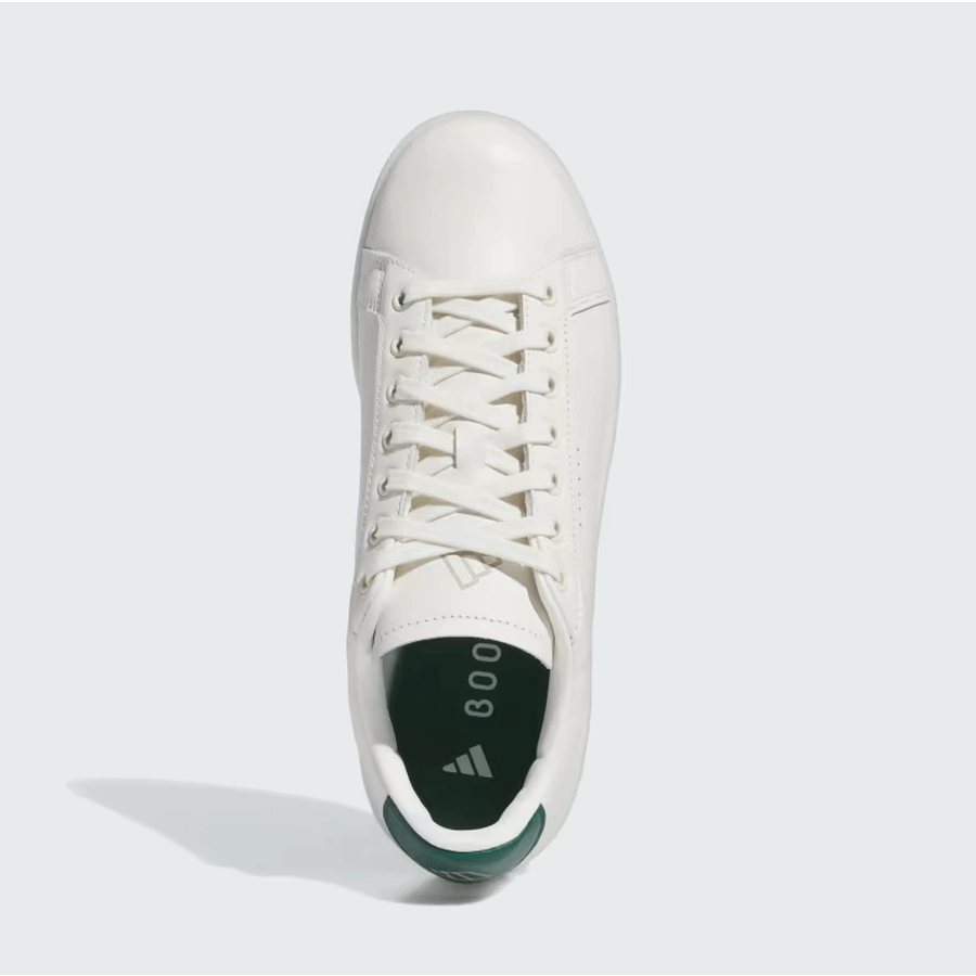 Adidas Go-To Spikeless 2.0 Golf Shoes Low - White/Green Men's Spikeless Golf Shoes