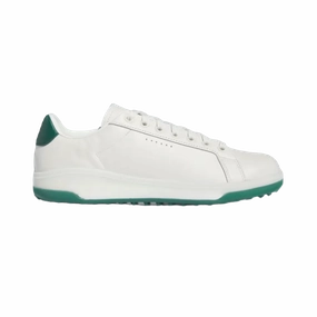 Adidas Go-To Spikeless 2.0 Golf Shoes Low - White/Green Mens spikeless golf shoes