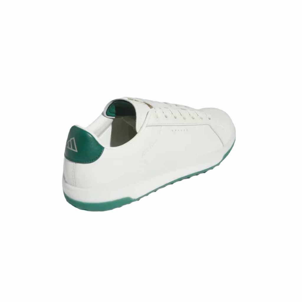 Adidas Go-To Spikeless 2.0 Golf Shoes Low - White/Green Men's Spikeless Golf Shoes