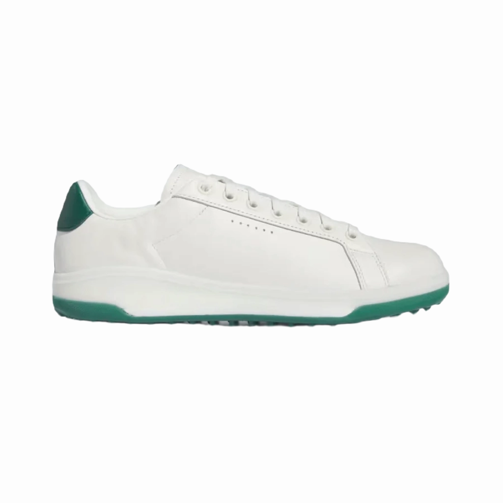 Adidas Go-To Spikeless 2.0 Golf Shoes Low - White/Green Mens spikeless golf shoes