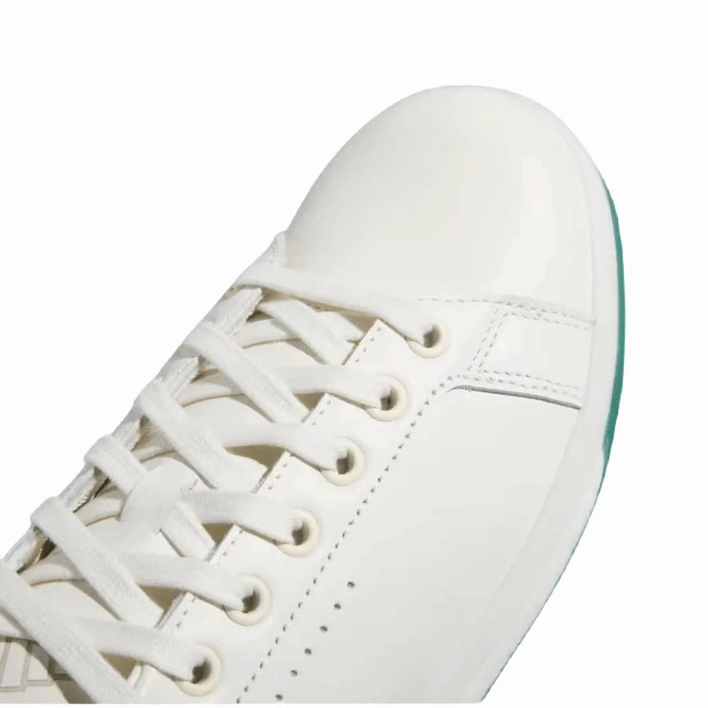 Adidas Go-To Spikeless 2.0 Golf Shoes Low - White/Green Men's Spikeless Golf Shoes