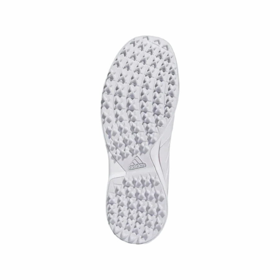 Adidas Ladies Alphaflex 24 Spikeless Golf Shoes - White/Pink Women's Spikeless Golf Shoes
