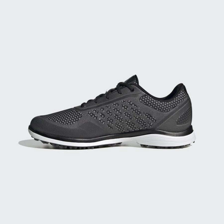 Adidas Ladies Alphaflex Sport Spikeless Golf Shoes - Black Women's Spikeless Golf Shoes