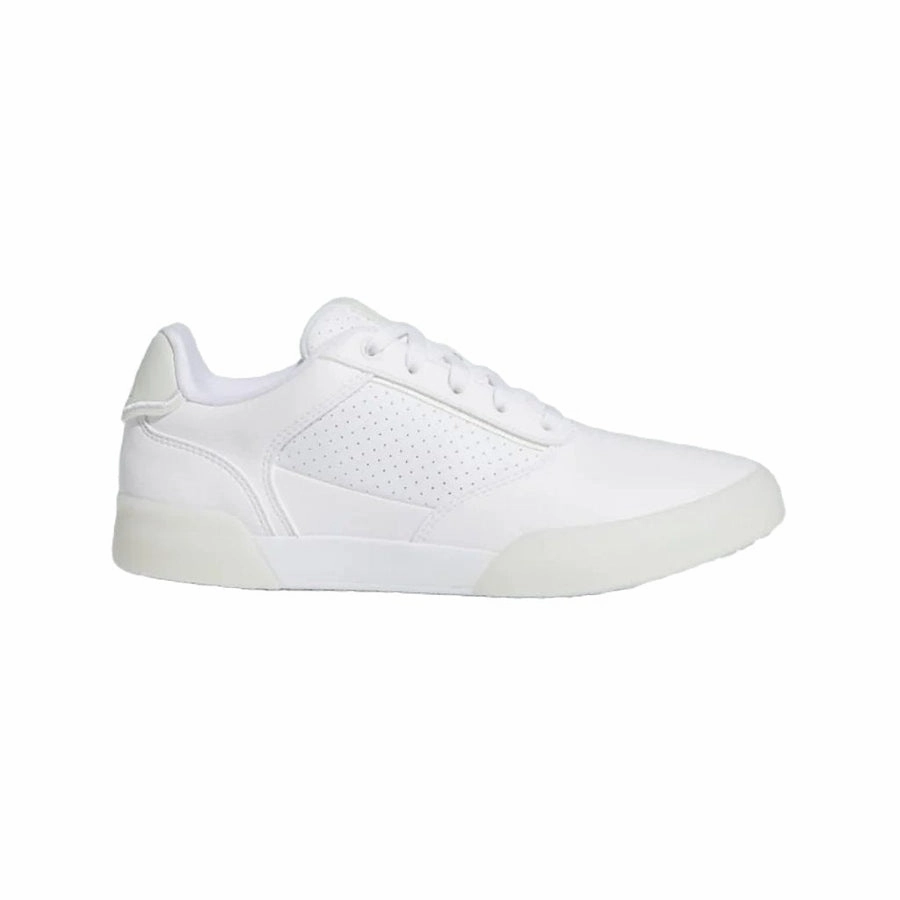Adidas Ladies Retrocross 24 Spikeless Golf Shoes - White Women's spikeless golf shoes collection