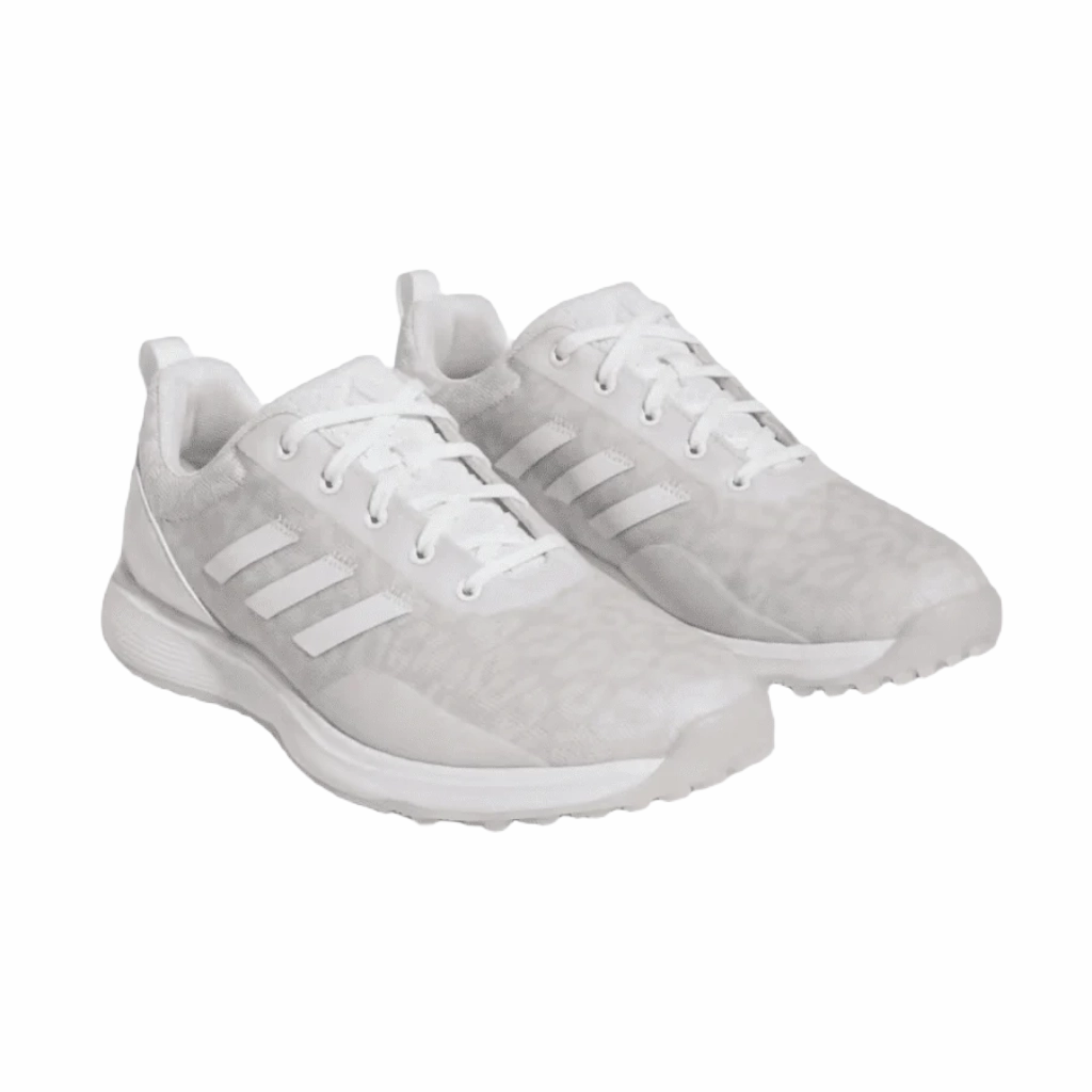 Adidas Ladies S2G Spikeless Golf Shoes - White Women's Spikeless Golf Shoes