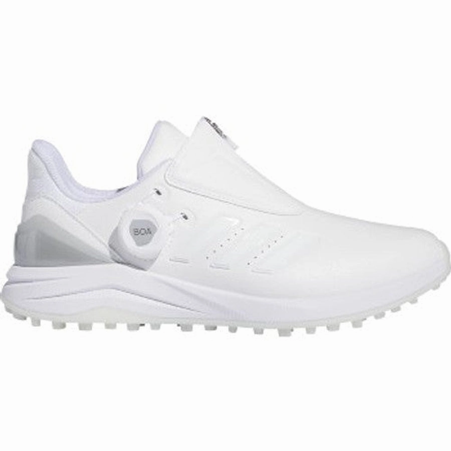 Adidas Ladies SolarMotion Boa 24 Golf Shoe - White Women's spikeless golf shoes collection