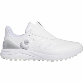 Adidas Ladies SolarMotion Boa 24 Golf Shoe - White Women's spikeless golf shoes collection