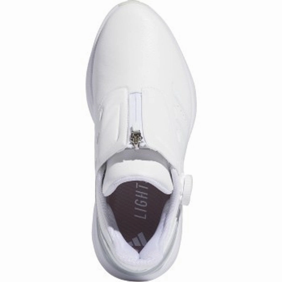 Adidas Ladies SolarMotion Boa 24 Golf Shoe - White Women's Spikeless Golf Shoes