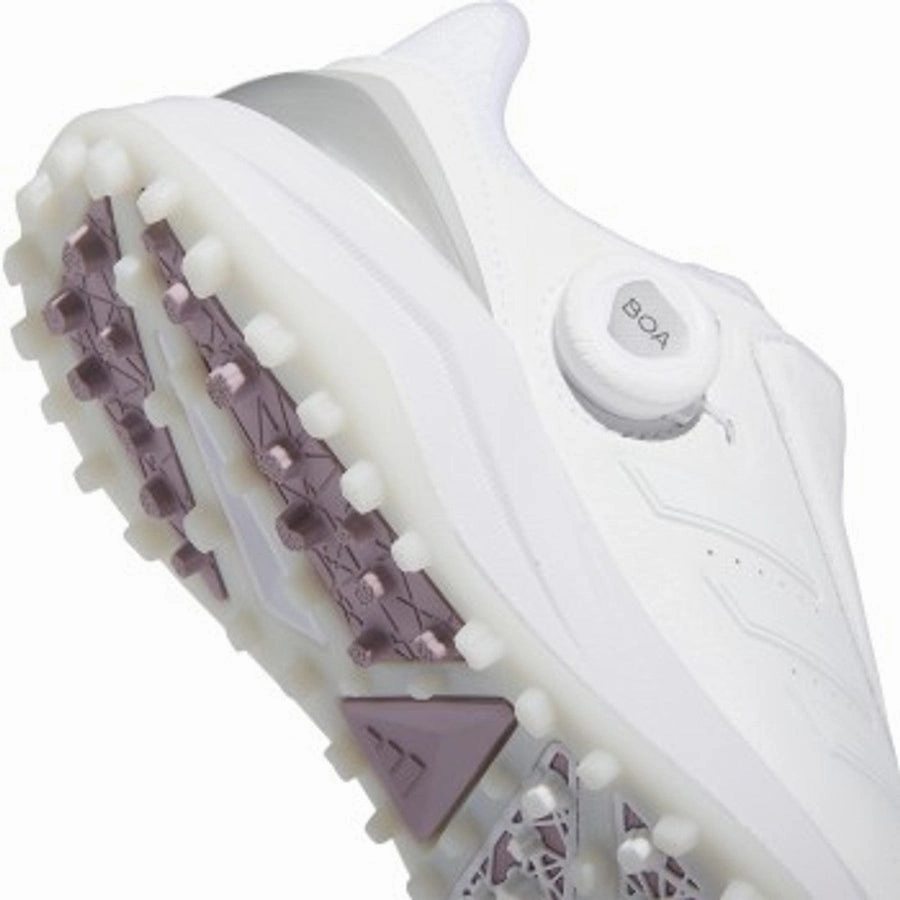 Adidas Ladies SolarMotion Boa 24 Golf Shoe - White Women's Spikeless Golf Shoes