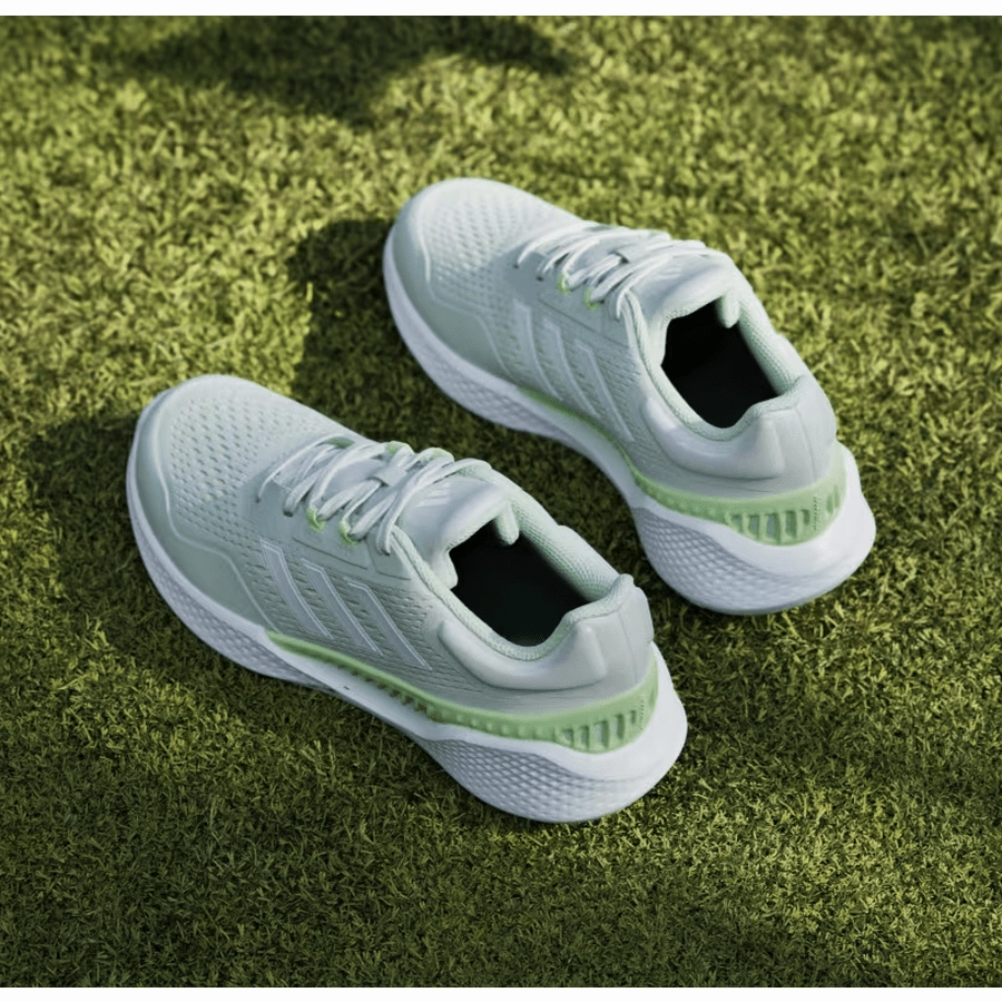 Adidas Ladies Summervent 24 Bounce Golf Shoes Low - Green Women's Spikeless Golf Shoes