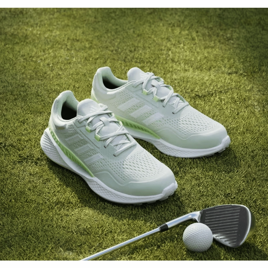 Adidas Ladies Summervent 24 Bounce Golf Shoes Low - Green Women's Spikeless Golf Shoes