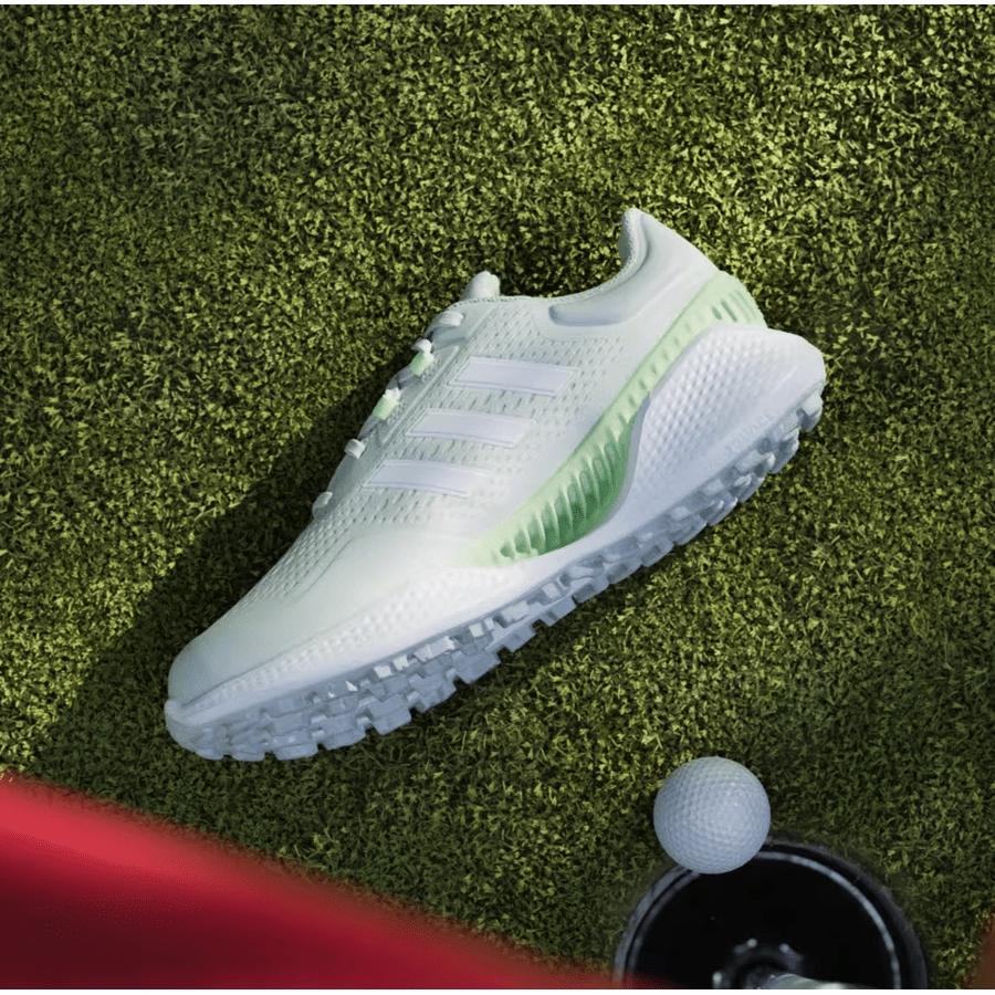 Adidas Ladies Summervent 24 Bounce Golf Shoes Low - Green Women's Spikeless Golf Shoes