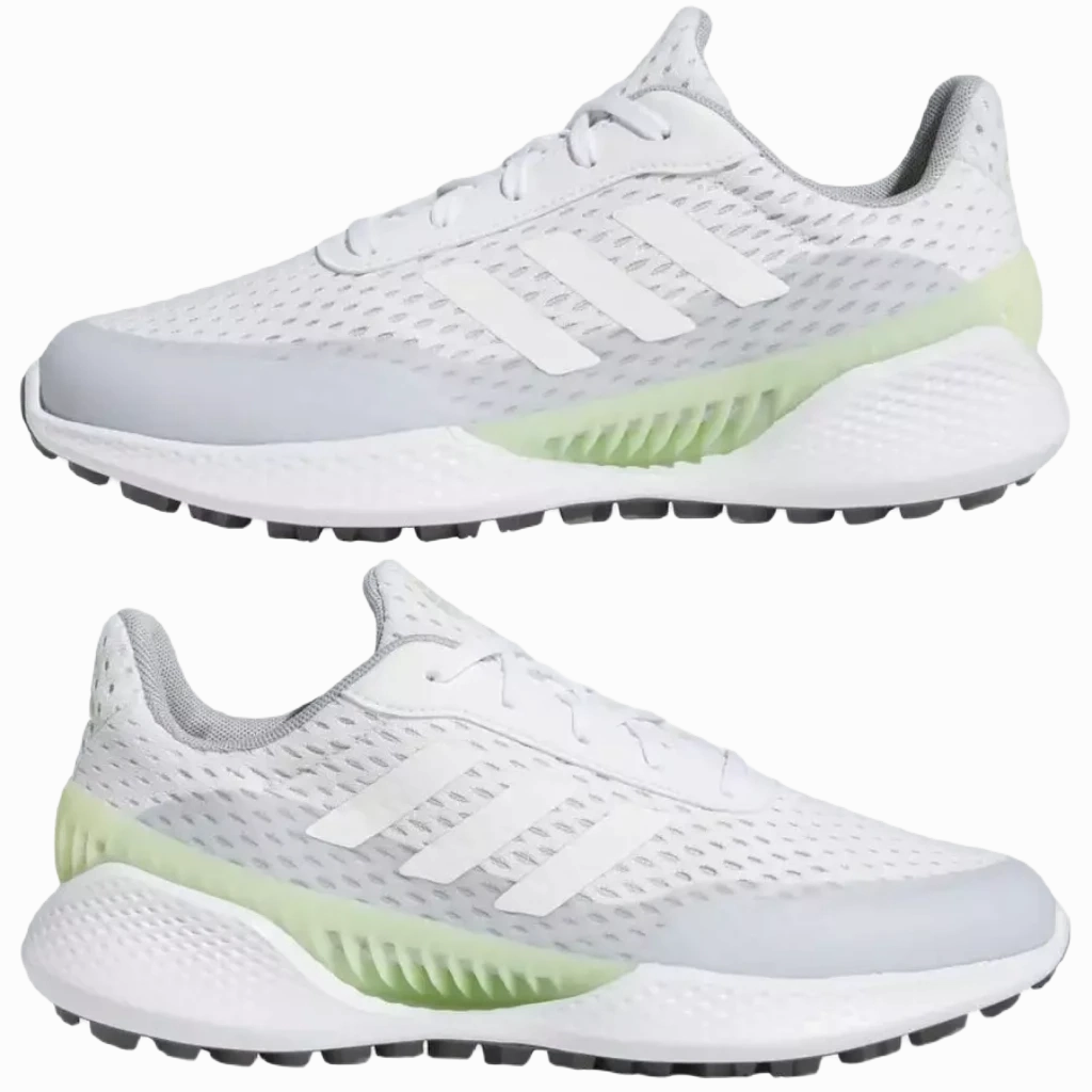 Adidas Ladies Summervent Spikeless Golf Shoes - Grey Women's Spikeless Golf Shoes