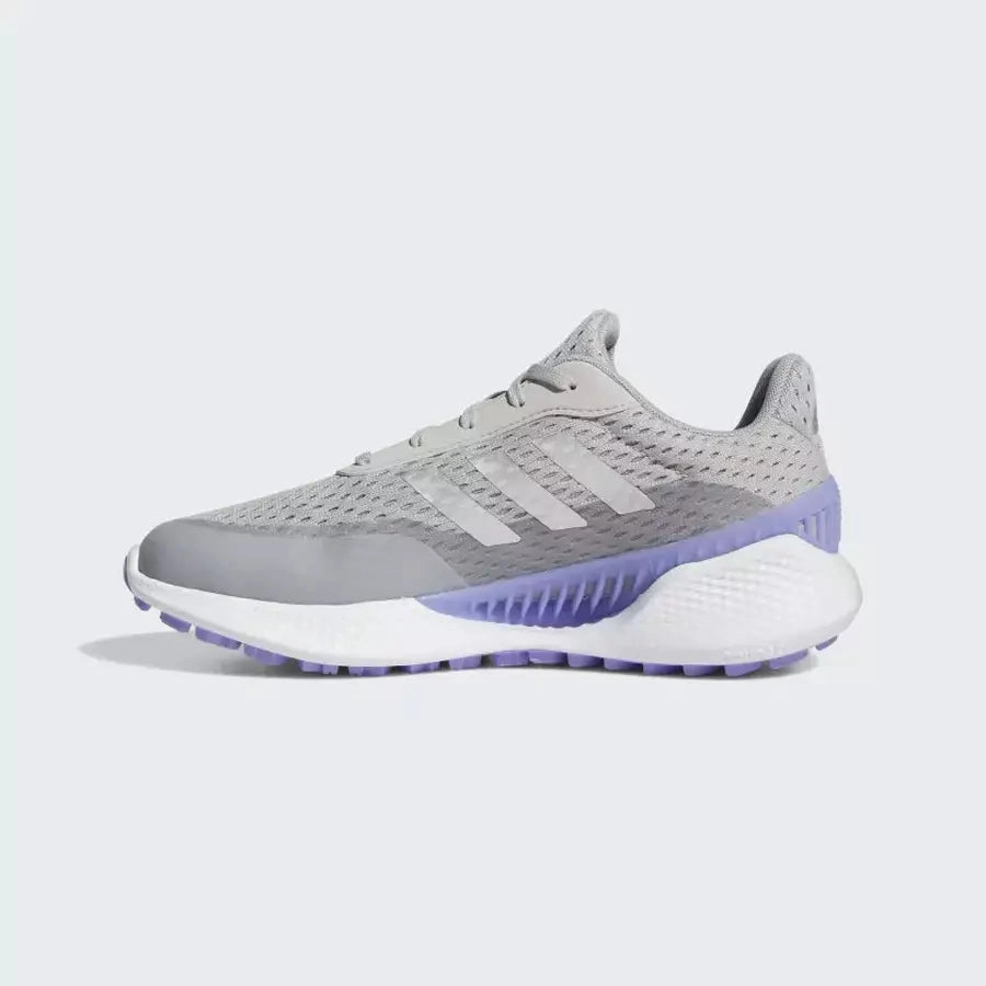 Adidas Ladies Summervent Spikeless Golf Shoes - Grey Women's Spikeless Golf Shoes