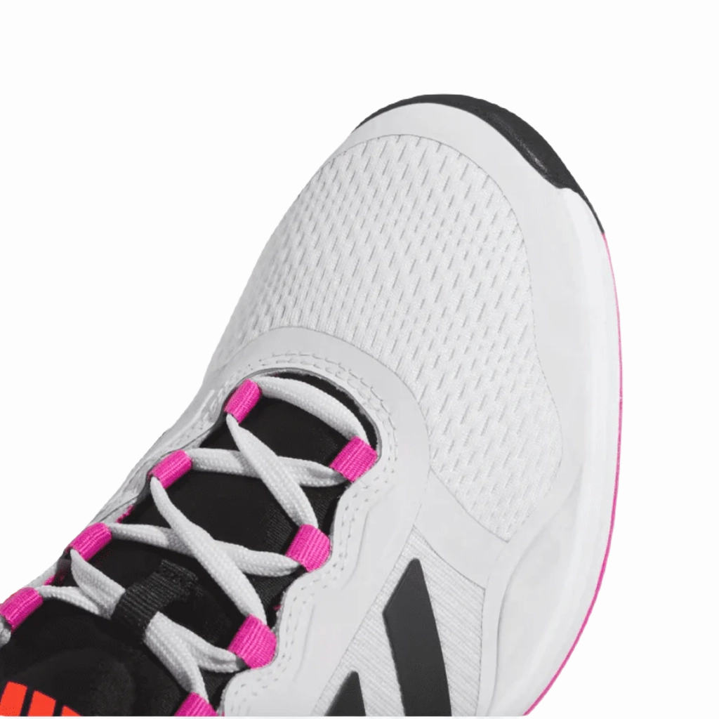 Adidas Ladies Zoysia Golf Shoes - Grey/Pink Women's Spikeless Golf Shoes