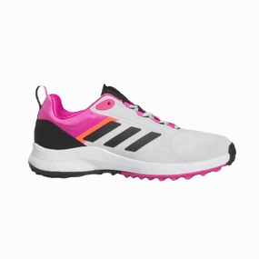Adidas Ladies Zoysia Golf Shoes - Grey/Pink Women's spikeless golf shoes collection