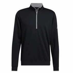 Adidas Lightweight Quarter Zip Pullover Adidas performance gear for men