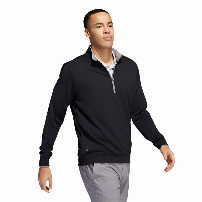 Adidas Lightweight Quarter Zip Pullover Adidas Men's Performance Gear