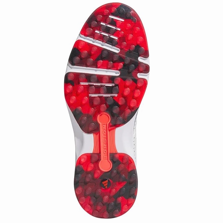 Adidas MC80 Spikeless Golf Shoes - White/Collegiate Navy/Better Scarlet Men's Shoes from Other Brands