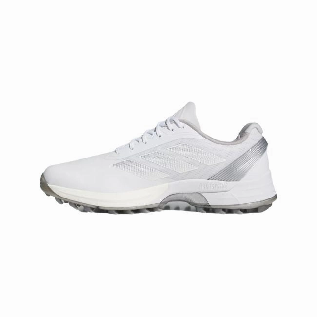 Adidas Men's Adizero ZG Spikeless Golf Shoes - White/Grey/Silver Men's Shoes from Other Brands