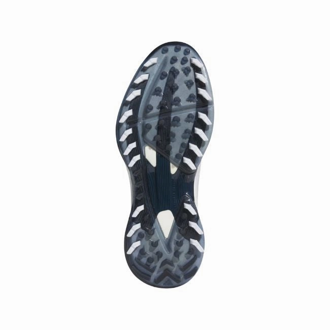 Adidas Men's Adizero ZG Spikeless Golf Shoes - White/Navy/Metalic Men's Shoes from Other Brands