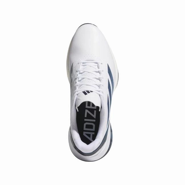 Adidas Men's Adizero ZG Spikeless Golf Shoes - White/Navy/Metalic Men's Shoes from Other Brands
