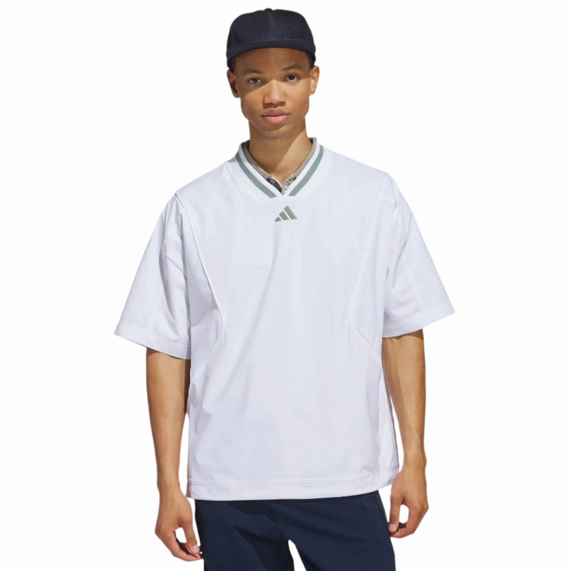 Adidas Men's Beyond Short Sleeve Layer Pullover Adidas Men's Performance Gear