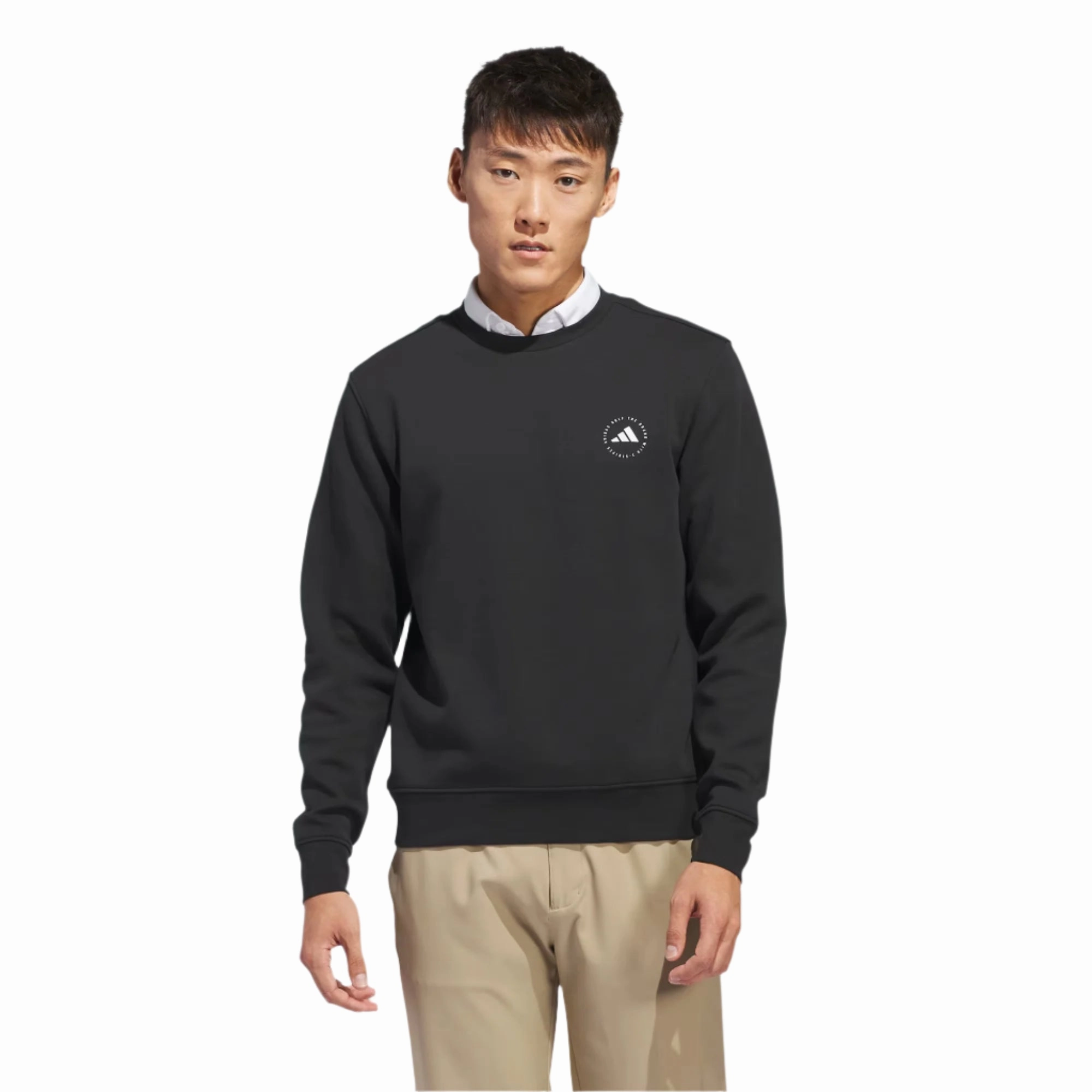 Adidas Men's Crewneck Golf Sweatshirt Adidas Men's Performance Gear